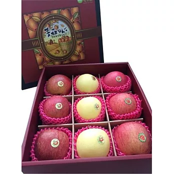 【UH】優果園 - 尊貴福滿蘋果禮盒(9顆/盒)