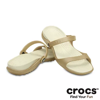 Crocs - 女款 - 蔻莉 -35金/牡蠣色