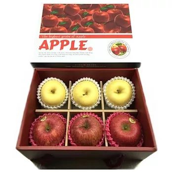 【UH】優果園 - 福滿招財蘋果禮盒(6顆/盒)