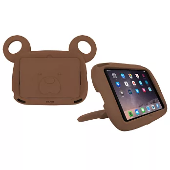 Ozaki O!kiddie BoBo熊 iPad Air 兒童專用保護套-棕色