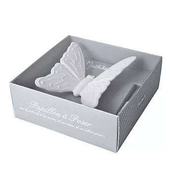 法國生活 Mathilde M. 瑪蒂恩 芙蓉蝴蝶芳香石杯子掛飾