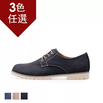 PLAYER 簡約紳士風休閒鞋(KP101) -共三色26黑