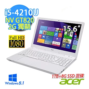 【Acer】V3-572G-545S 15.6吋FHD高畫質筆電(i5-4210U/4G/2G獨/1TB+8GSSD/WIN8.1)