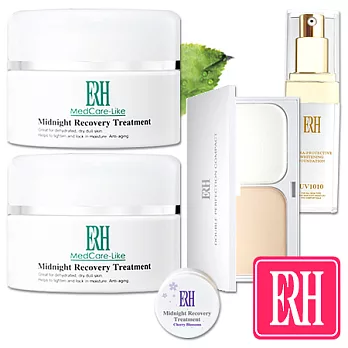 【ERH】熬夜霜賀年底妝組(超回饋↘本組現省4172元！)自然色+亮白色