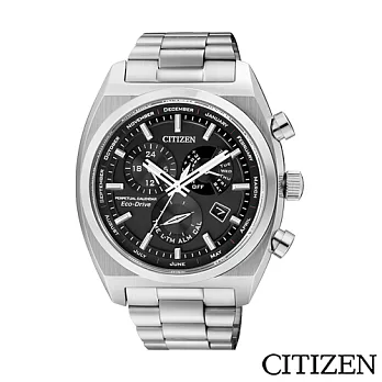 CITIZEN 星辰 GENT 時尚特務計時腕錶 BL8130-59E