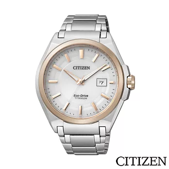 CITIZEN 星辰 Eco-Drive 鈦沉穩氣質光動能錶 BM6936-51A