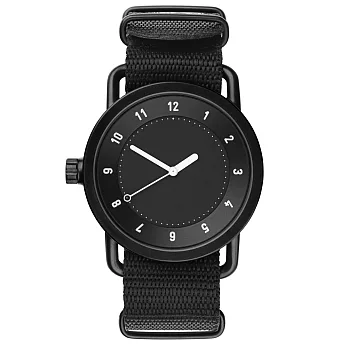 TID Watches No.1 Black-黑x經典尼龍帶腕錶