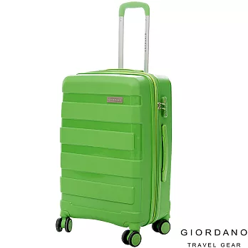 GIORDANO~ 佐丹奴 24吋 輕量流線系列旅行箱(綠)24吋 綠色