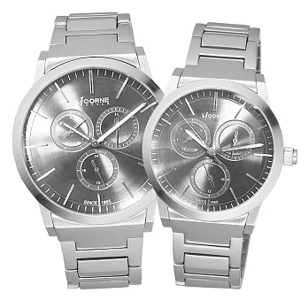 LICORNE 生活哲學經典對錶-銀