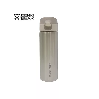 GENKI BEAR 立樂超輕量保溫保冷杯(500ml)香檳金