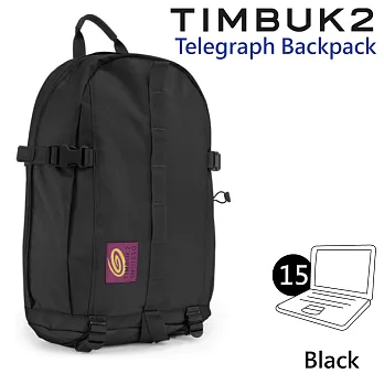 【美國Timbuk2】Telegraph Pack電腦後背包 (黑色)
