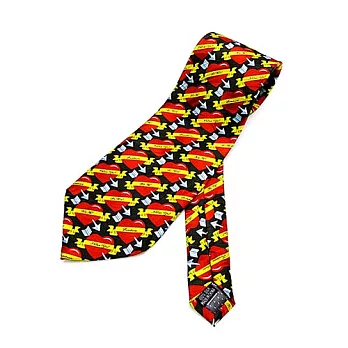 『摩達客』婚禮派對浪漫約會情人節必備! 美國【Keith Daniels】情人心圖紋領帶QTY