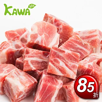 【巧活無毒肉品】能量豬次小排切塊★第2件7折★