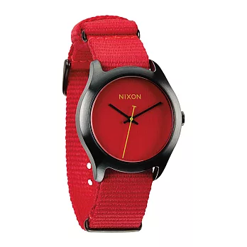 【NIXON】摩登色彩 帆布MOD -魔力紅