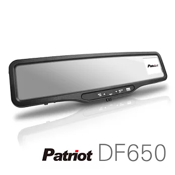 愛國者 DF650 Full HD高畫質 GPS測速器 後視鏡行車記錄器(加贈16G SD卡)