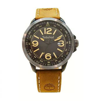 Timberland 戰鬥英姿時尚運動風腕錶-咖啡色-TBL.14247JSBU/02