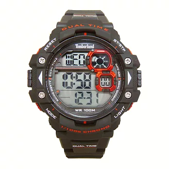Timberland 玩家首選多功能數位腕錶-黑-TBL.14260JPGY/13