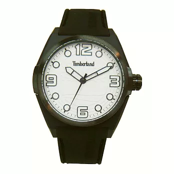 Timberland 絕對時尚運動休閒腕錶-黑色-TBL.13328JPB/01A