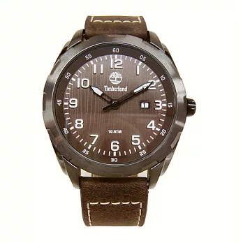 Timberland 和平主義者時尚運動優質腕錶-深咖啡-TBL.13330XSU/12