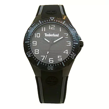 Timberland 機動特攻隊運動潮流女性腕錶-黑-TBL.14323MSB/02
