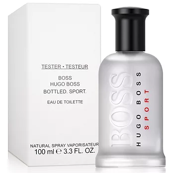 BOSS Bottled Sport 自信運動男性淡香水-Tester(100ml)送針管隨機款