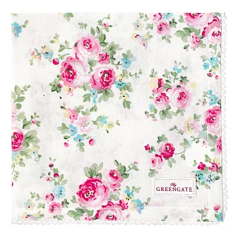 Simone white 餐巾布