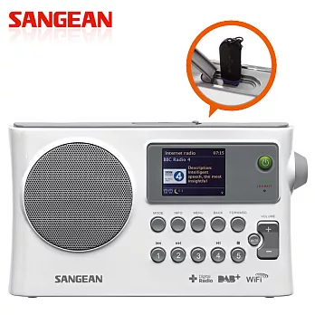 SANGEAN山進收音機-WiFi網路收音機/數位廣播/調頻/USB網路收音機(WFR-28C)