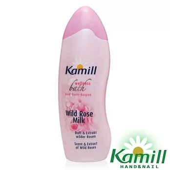 【德國卡蜜兒Kamill】甜蜜花園-野玫瑰牛奶香氛泡泡浴露750ml