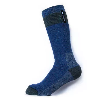 Grasshills 銀鈦專業登山襪 Trekking(深藍色)L號2雙入