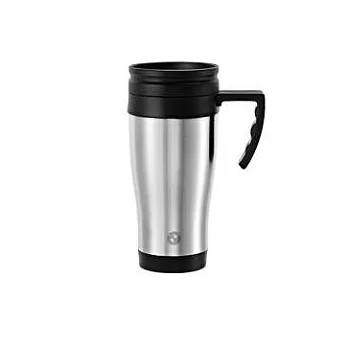 『摩達客』德國進口名車品牌【BMW】寶馬logo不鏽鋼保溫杯 (附盒子)