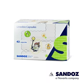 【德國山德士SANDOZ-諾華製藥集團】神益益生菌x6盒(42顆/盒)