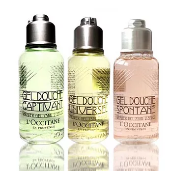 L’OCCITANE 歐舒丹清泉全系列沐浴膠組(75ml*3)