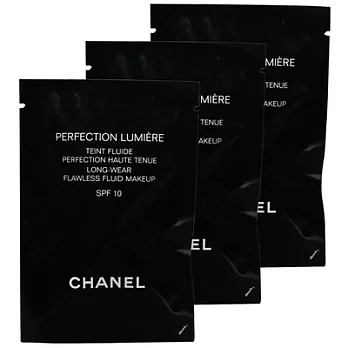 CHANEL香奈兒 完美親膚無瑕粉底SPF10(2.5ml)*3#20
