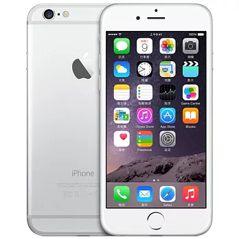 【Apple】iPhone 6 4.7吋 64G版 (送保貼+書本套)銀色