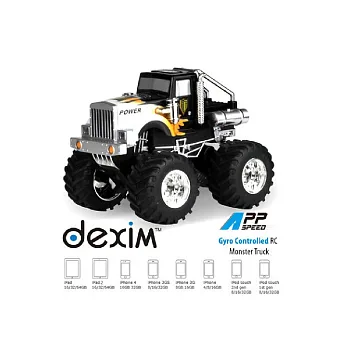 【DEXIM】AppSpeed 怪物卡車 For Iphone /Ipod Touch /Ipad (DXA013B4)黑