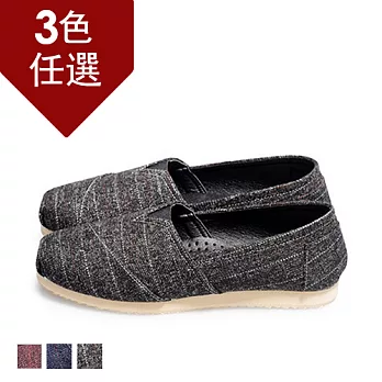 FUFA MIT 暖色休閒懶人鞋(FE35)-共三色23黑