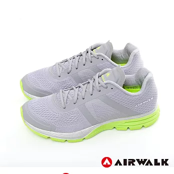 AIRWALK-記憶穩走 太空網紋透氣運動鞋 9.5灰