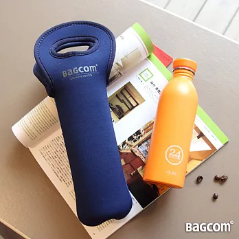 Bagcom Masaki 單入環保日本設計保溫/冷手提袋-藍