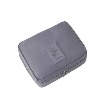 AOU 旅行配件多功能萬用包 旅行用大容量盥洗包化妝包 (灰色) 66-005