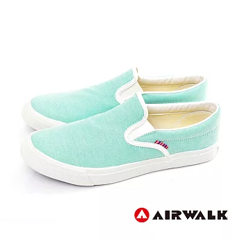 AIRWALK - 滿點活力 馬卡龍調和色系 帆布鞋6綠