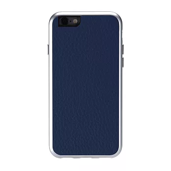 Just Mobile AluFrame Leather™ iPhone 6 精緻鋁框真皮手機殼-藍色