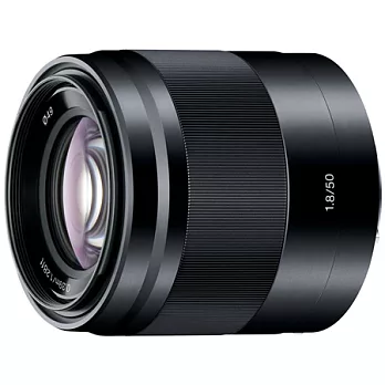 (公司貨)SONY E 50mm F1.8 OSS E接環專用望遠定焦鏡頭-UV濾鏡+鏡頭套+大吹球+拭鏡筆/黑色