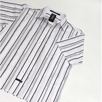 『摩達客』英國進口【 Southpole 】White Luxury 銀線短袖休閒衫A-M
