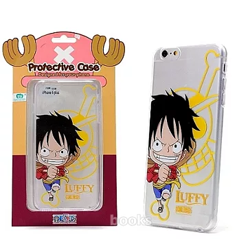 航海王ONE PIECE【奔跑魯夫】iphone6 plus軟式手機背蓋