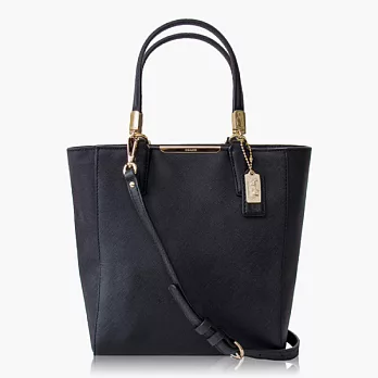 【COACH 多種背法】防刮 / 肩背 / 斜背兩用包(小款)_黑色