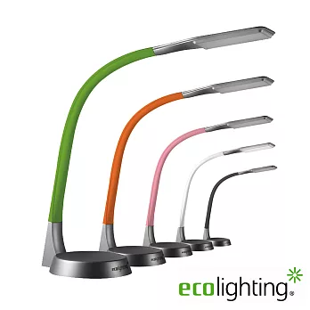 綠明Ecolighting 9W LED馬卡龍 護眼檯燈 5色 活力橘
