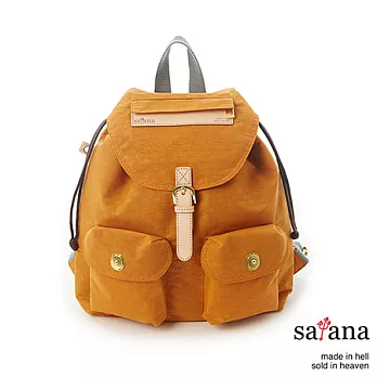 satana - 幸福小旅行後背包 - 黃玉色