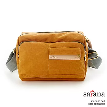satana - EVERY DAY! 休閒斜背包 - 黃玉色
