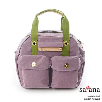 satana - 城市輕旅行保齡球包/後背包 - 接骨木紫