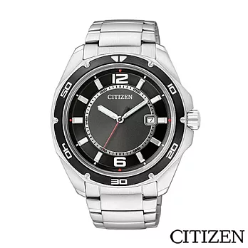 CITIZEN 星辰 沉穩內斂指針男仕腕錶 BK2520-53E